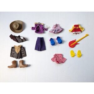 Vintage Snoopy & Belle Clothes Outfit Lot for Knickerbocker Figure Dress Up Doll